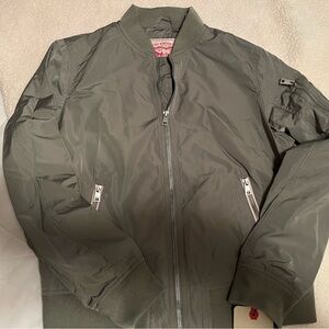 Levi's Ladies Olive Green Bomber Jacket